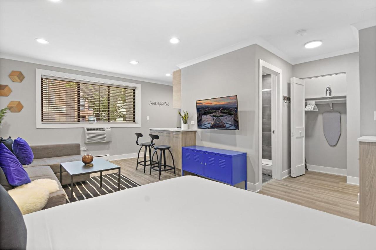 Sophisticated Studio Apartment With Modern Kitchen - Oakdale Od2 Rep 시카고 외부 사진